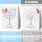 Baby Fingerprint Guest Book, Baby Gender Reveal Fingerprint Tree, Baby Gender Reveal Party Decorations, Baby Shower Party Game Ideas